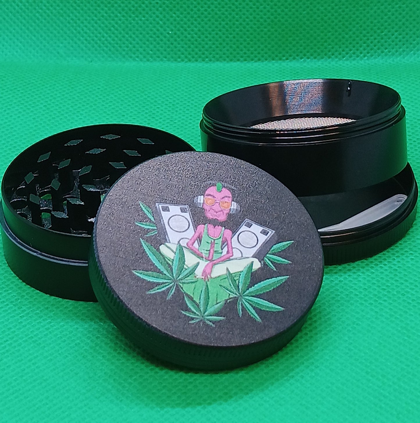 4 pc meditated vibes grinder 2"