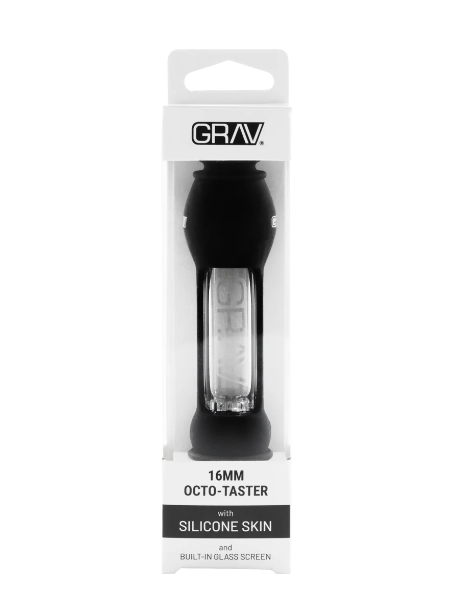 Large grav glass and silicone one hitter