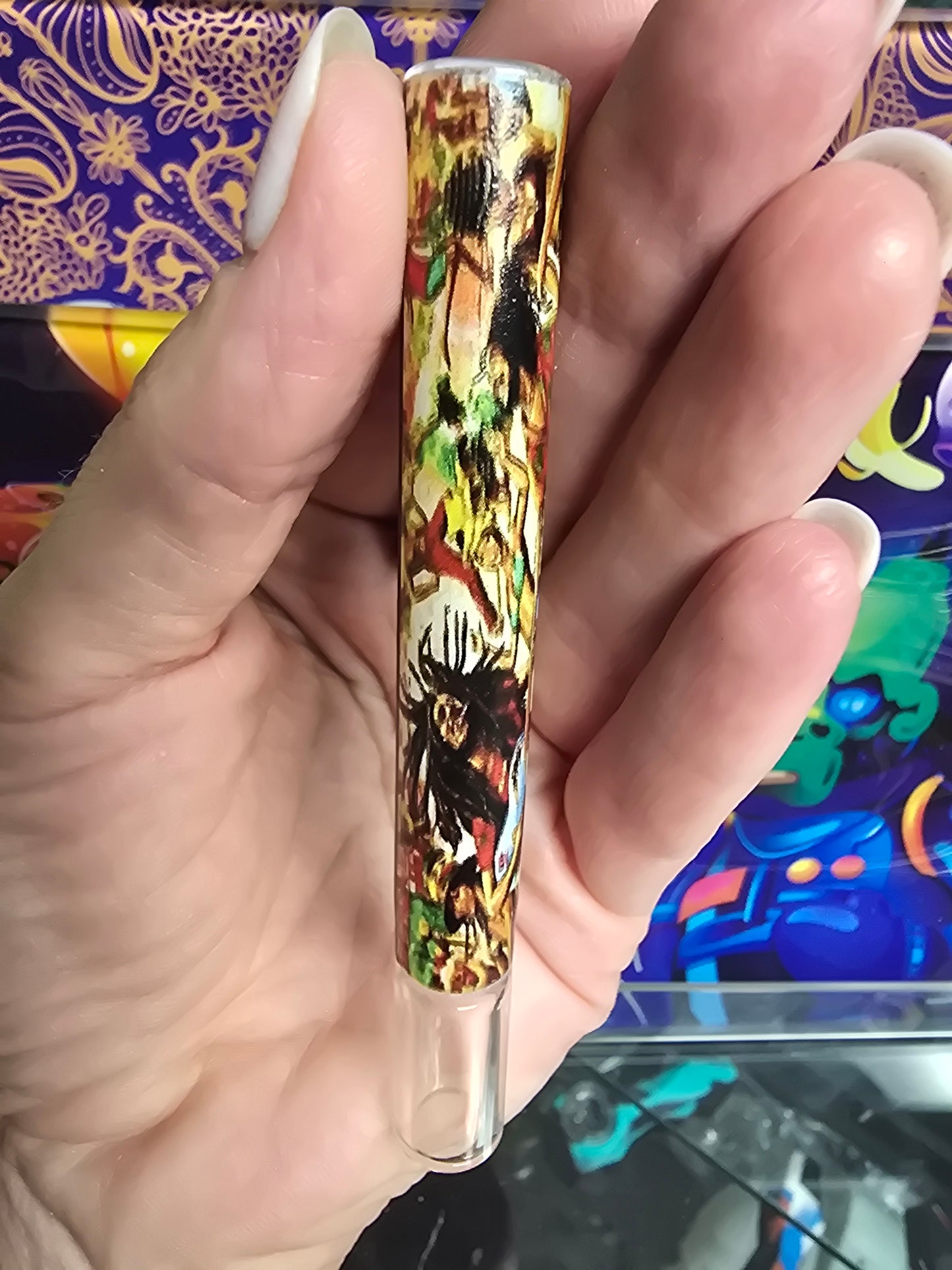Glass chillum