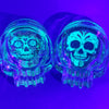 Skull shaped GND glass ashtray