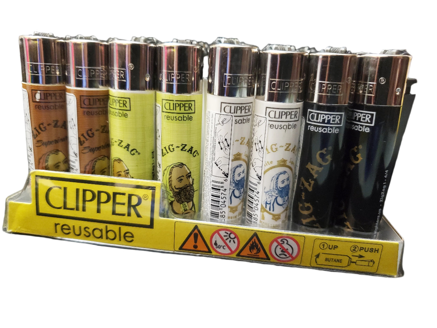 Clipper lighter zig zag