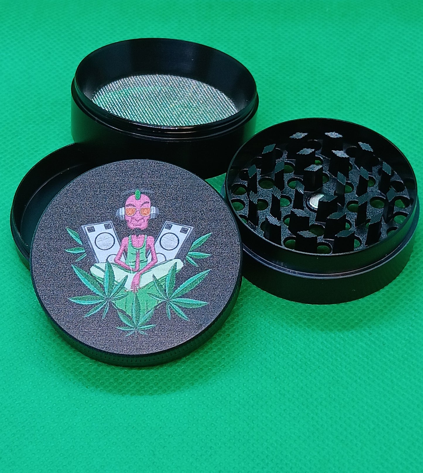 4 pc meditated vibes grinder 2"