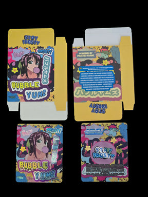 Bubble Yum 5pc Mylar bag with box
