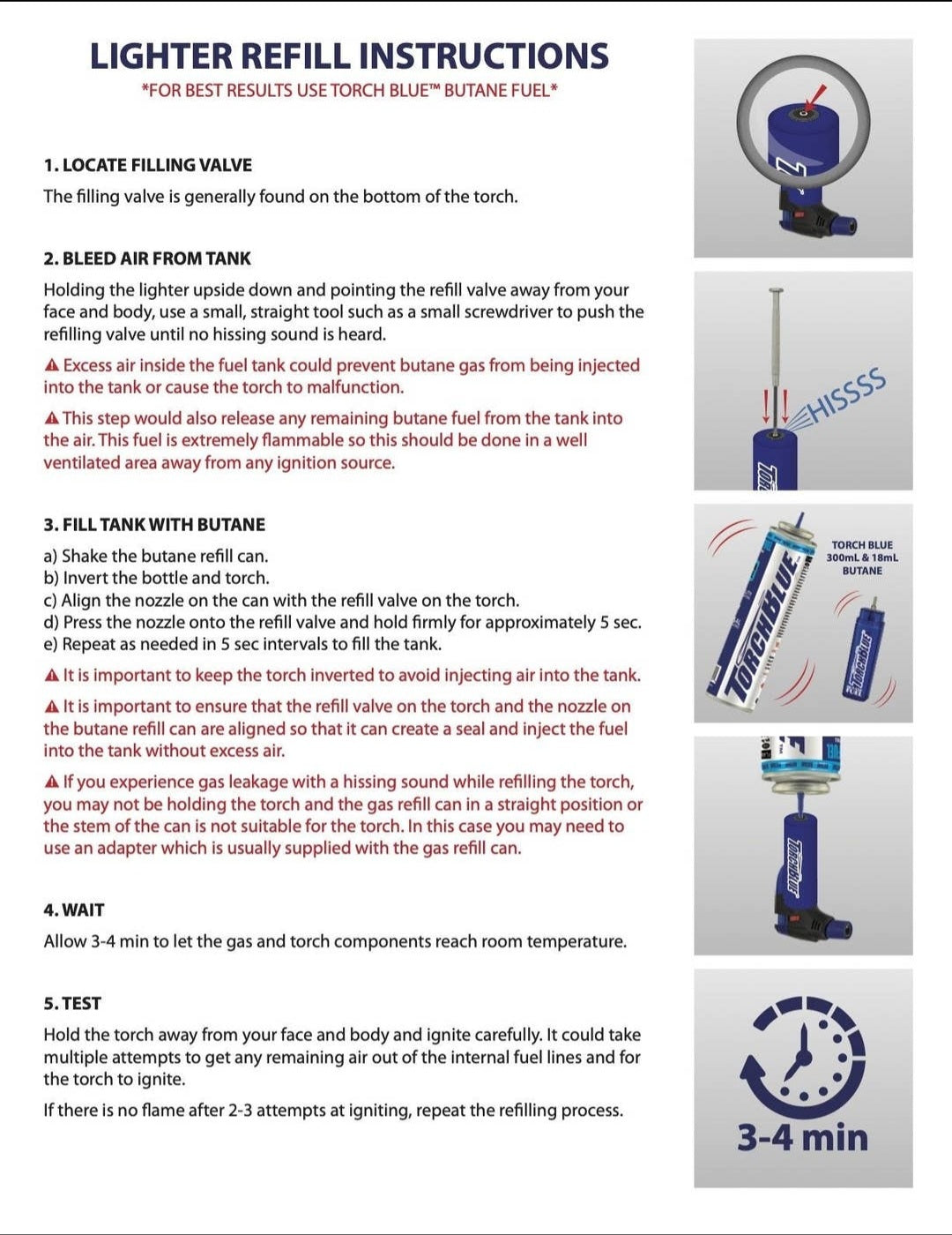 Torch stick lighter