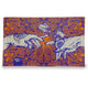 Puff n pass glass rolling tray orange