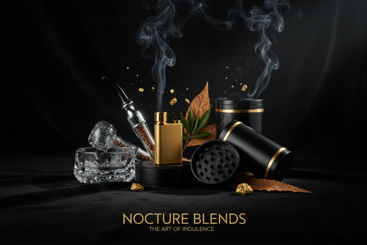 Dark Luxury Smoking Accessories Hero