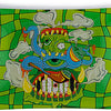 Colorful Design Glass Tray